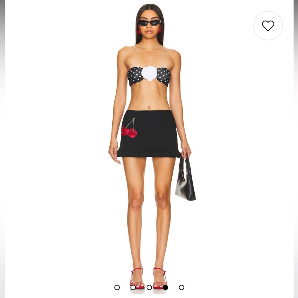 Leslie Amon Tube Mini Skirt in Black